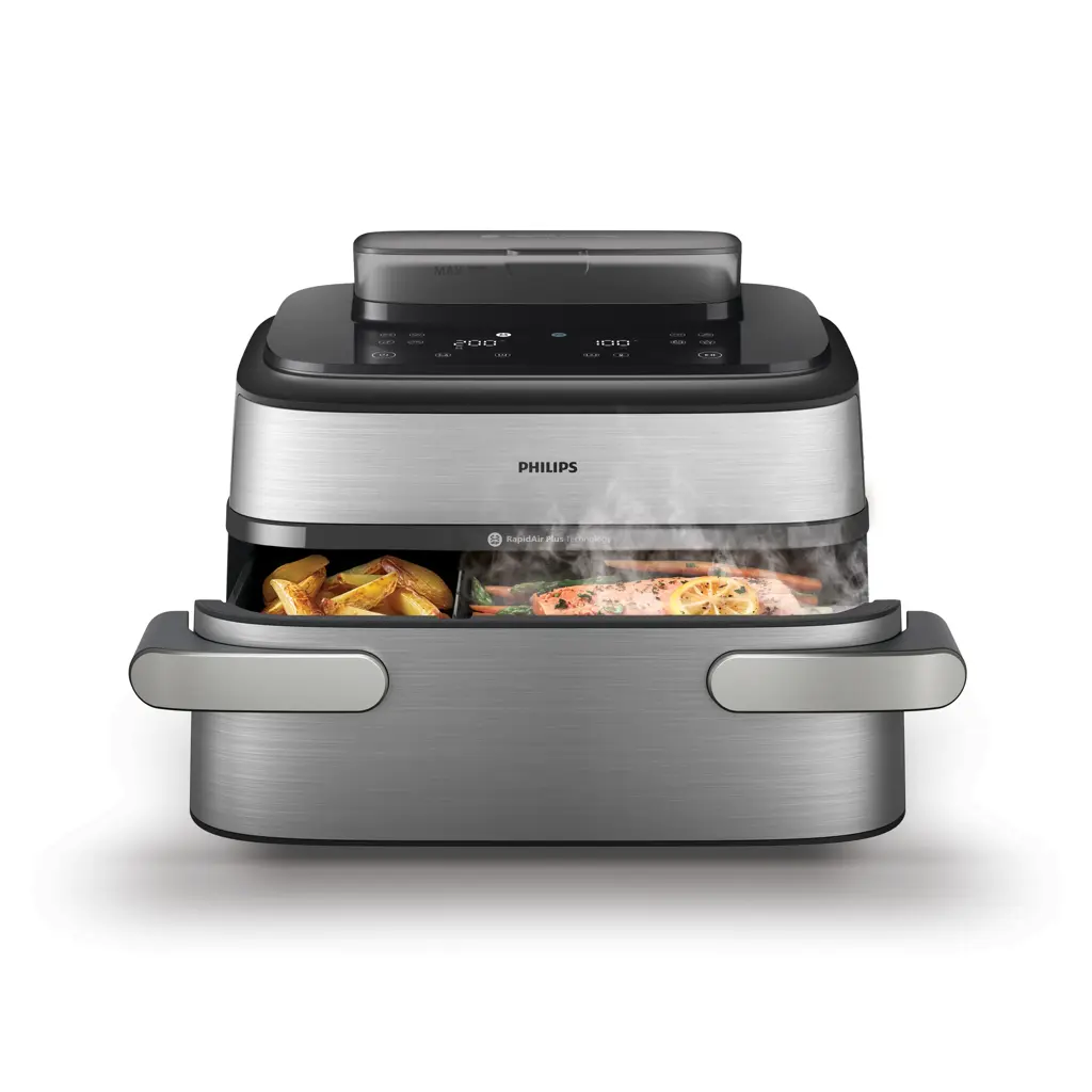 Philips Airfryer 5000 Series Megabasket with Steam NA565/92